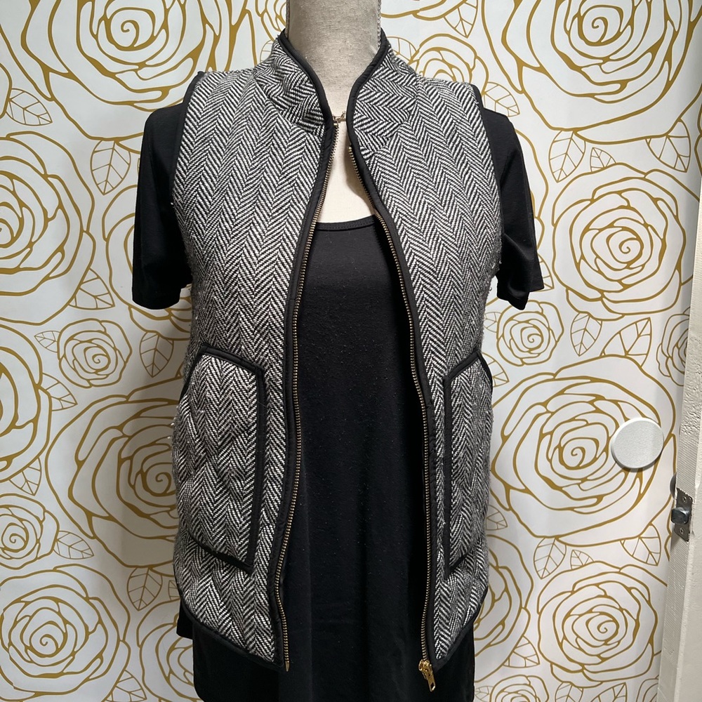 Herringbone vest